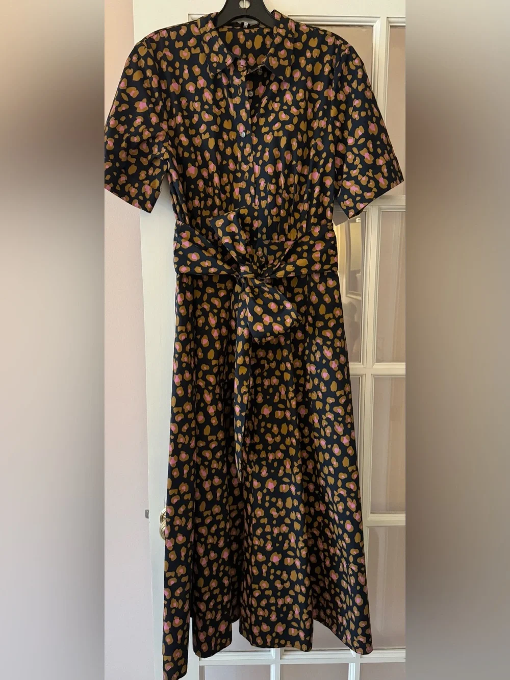 EUC J Crew shirt dress with pockets!